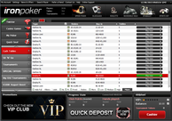 IronPoker Lobby